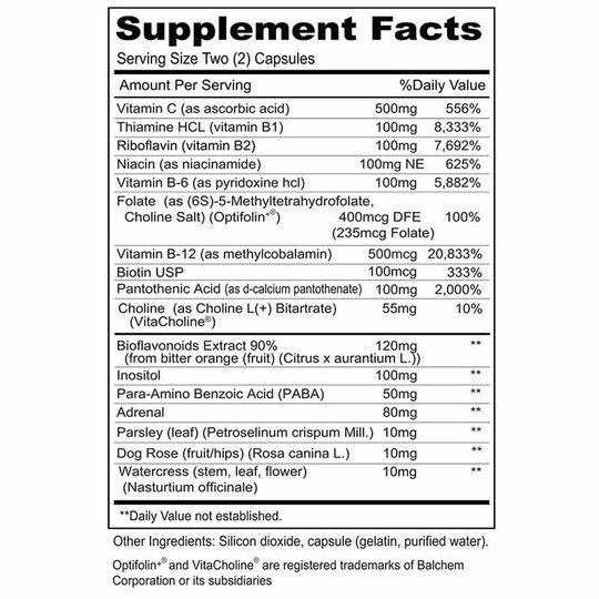Stress B & C with Adrenal, PRTO